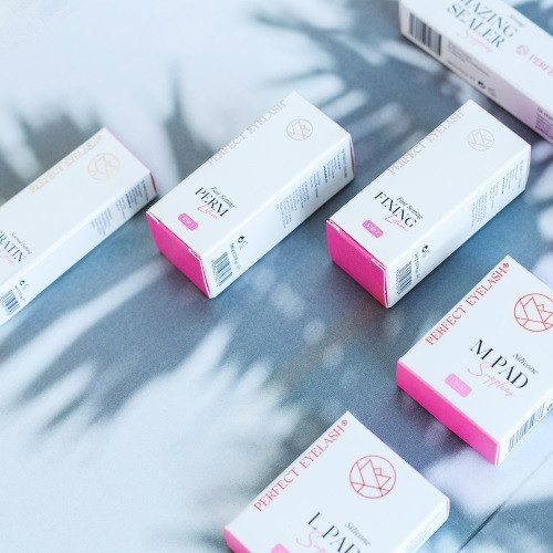 Eyelash lift starter set in tube form