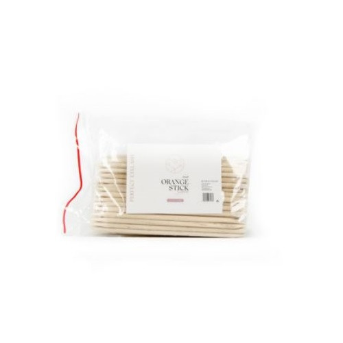 100 x Orange spatula for wax application - small