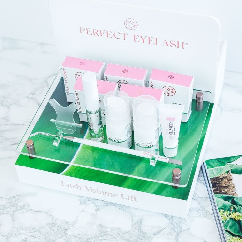 Eyelash lift glass insert tray - different shapes