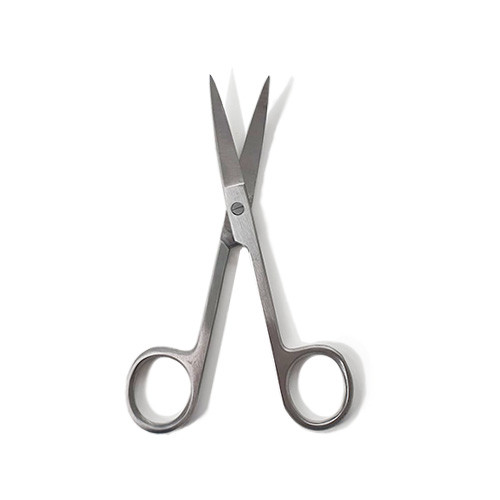 Surgical scissors - 11.5 cm, curved / straight
