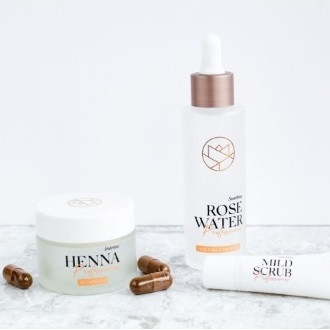 Brow Henna starter set in capsule form