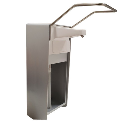 Seifen- und Desinfektionsmittelspender aus Aluminium